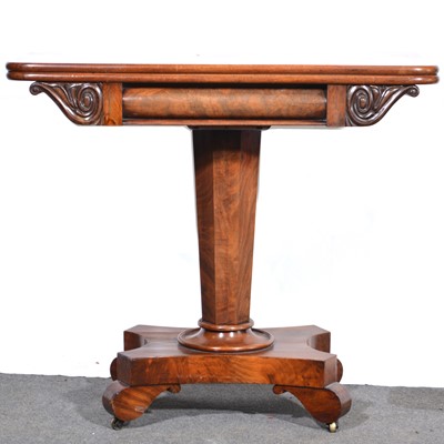 Lot 472 - Victorian mahogany tea table