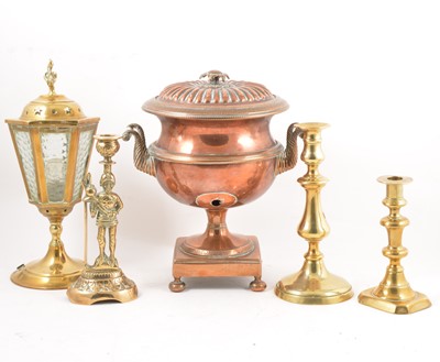 Lot 202 - Large quantity of brass and metalware