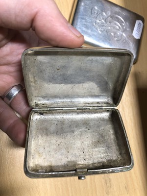 Lot 193 - Russian silver cigarette case