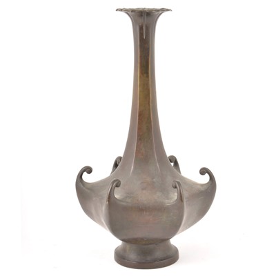 Lot 31 - A Japanese bronze vase