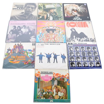 Lot 19 - Nine vinyl LP records; including Incense and Peppermints - The Strawberry Alarm Clock