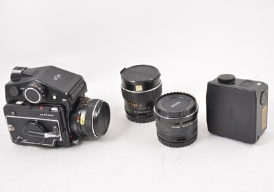 Lot 254 - Mamiya 645 Medium Format camera, with lenses