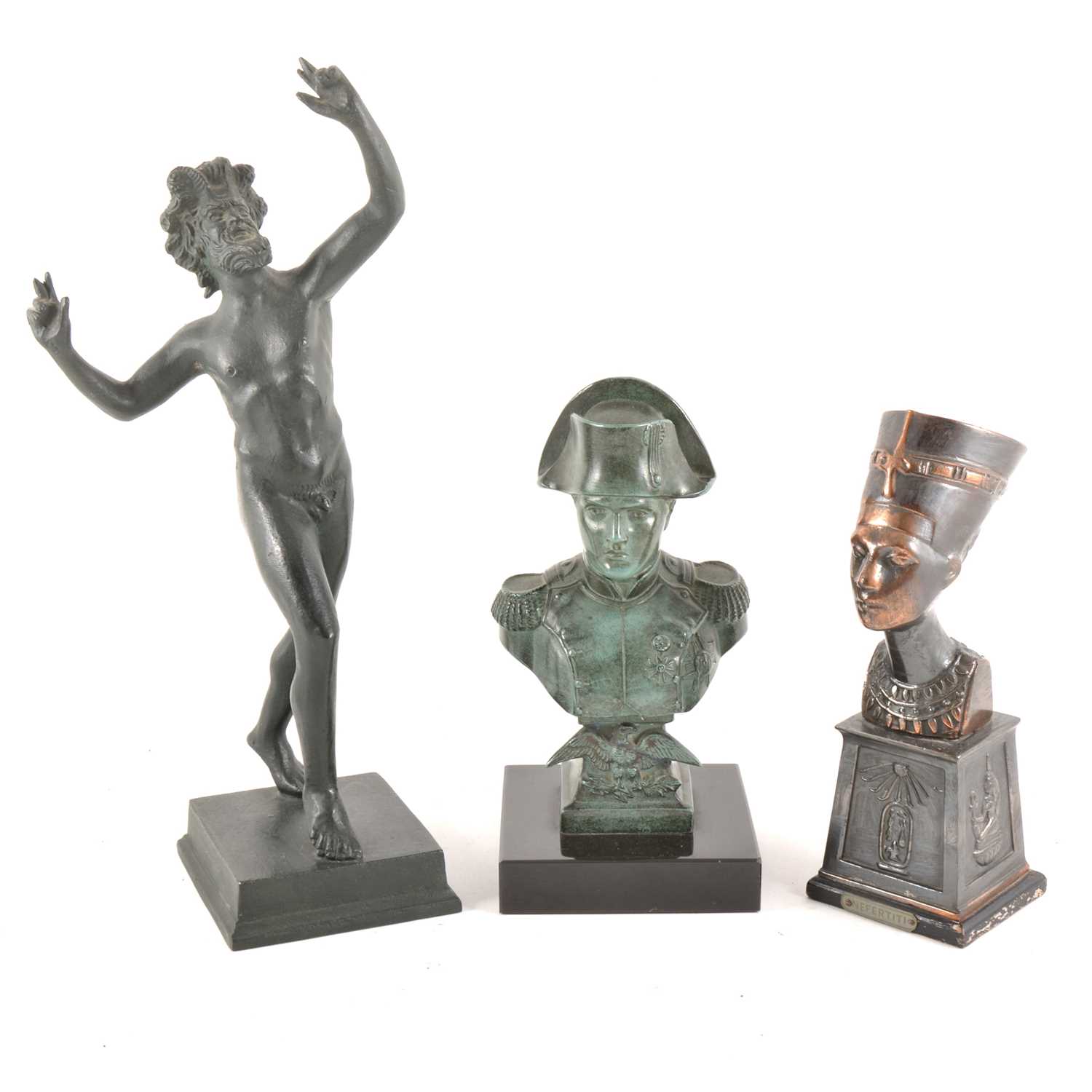 Lot 114 - Three modern sculptures, after the Antiques