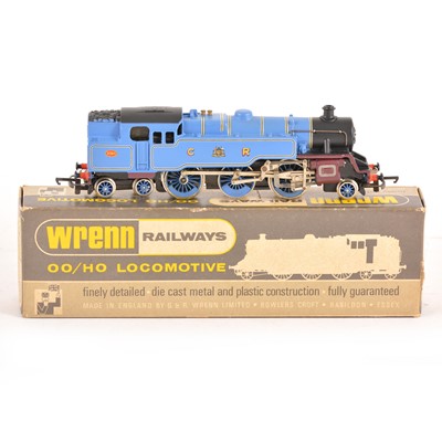 Lot 24 - Wrenn OO gauge model railway locomotive; W2246 2-6-4 tank CR blue livery