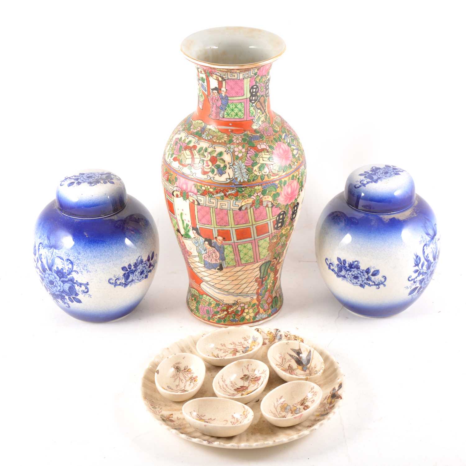 Lot 50 - A number of ginger jars and other modern Chinese ceramics