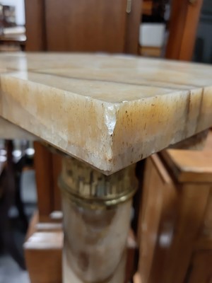 Lot 569 - Variegated marble column