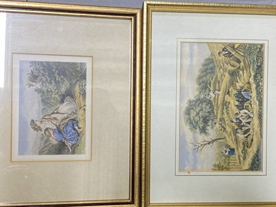 Lot 439 - Collection of Baxter prints, Le Blond prints, needlebox prints, etc.