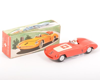 Lot 166 - Tekno Toys Denmark; no.813 Ferrari 813, red no.5 body, in original box.