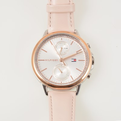 Lot 335 - Hilfiger - a lady's fashion watch