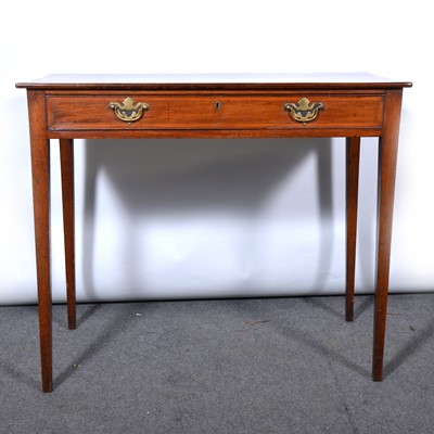 Lot 499 - Victorian mahogany side table.