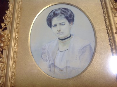 Lot 400 - Henry Wilkin, portrait of George Macleod and another miniature portrait, (2).