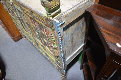 Lot 510 - Indian hardwood food hutch