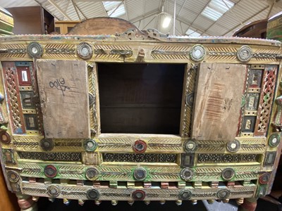 Lot 510 - Indian hardwood food hutch