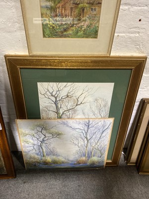 Lot 411 - Frank B Jowett, three watercolours.