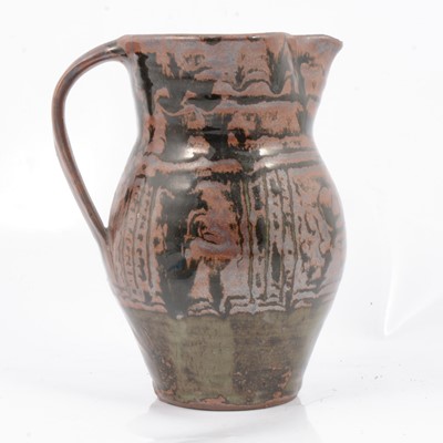 Lot 73 - Abuja Pottery stoneware jug.