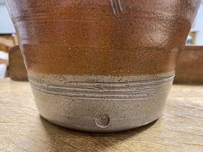 Lot 192 - Ray Finch for Winchcombe Pottery - a stoneware bottle vase.