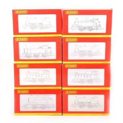 Lot 34 - Eight Hornby OO gauge model railway locomotives, all boxed.