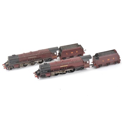 Lot 38 - Two Hornby Dublo OO gauge model railway locomotives; LMS 4-6-2 'Duchess of Montrose' and 'Duchess of Atholl'