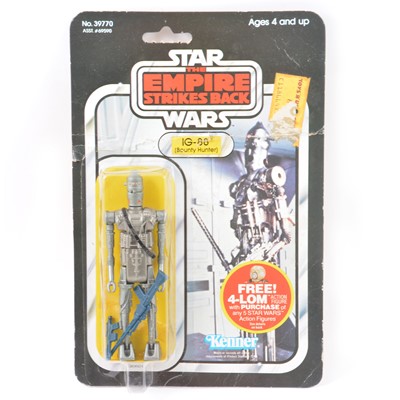 Lot 231 - Star Wars figure IG-88 (Bounty Hunter), Kenner; The Empire Strikes Back 47 card back