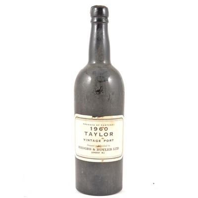 Lot 320 - Taylor's 1960 vintage port, Hedges & Butler Ltd.