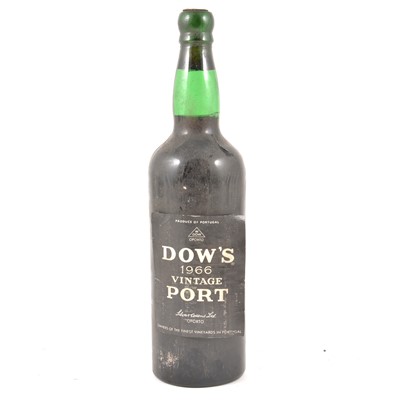 Lot 323 - Dow's 1966 vintage port