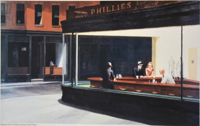 Lot 269 - After Edward Hopper, Nighthawks,, etc