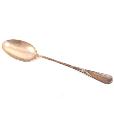 Lot 165 - A large modern silver basting spoon by A Haviland-Nye, London 2001