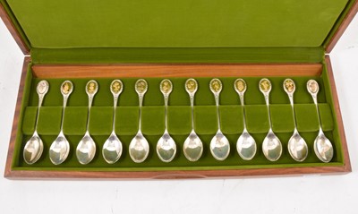 Lot 294 - Royal Horticultural Society silver Flower Spoons collection.