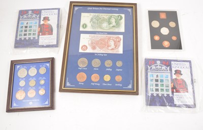 Lot 304 - Large collection of Commemorative coin sets and bank notes