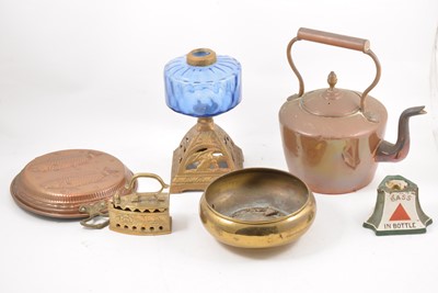 Lot 216 - Large quantity of brass and metalware