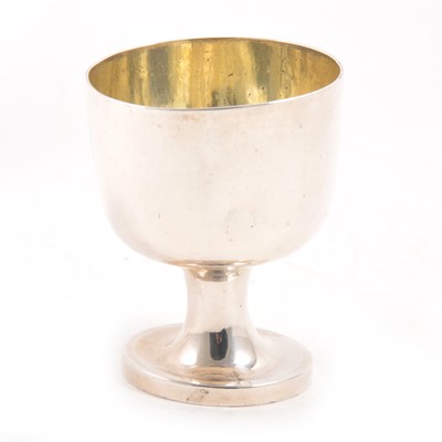 Lot 164A - A white metal cup