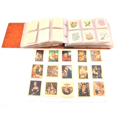 Lot 272 - Album of Kensitas silk flowers, and other silks