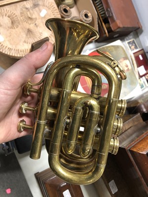 Lot 79 - Besson pocket cornet