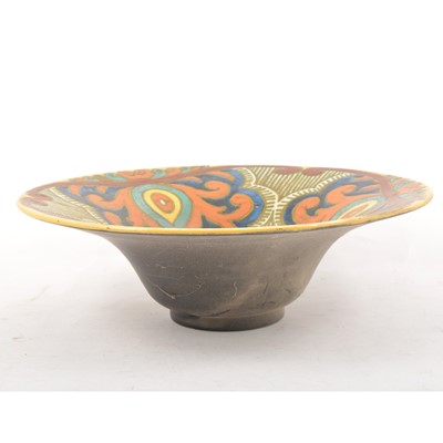 Lot 49 - Large Gouda pottery bowl "Rembrandt"