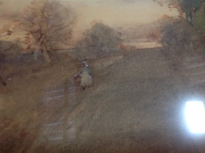 Lot 424 - J A Dees, Nightfall, and after G Morland, Louisa, a pair of prints.
