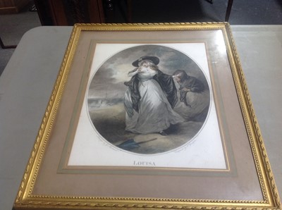 Lot 424 - J A Dees, Nightfall, and after G Morland, Louisa, a pair of prints.