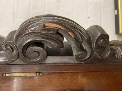 Lot 283 - A fine Edwardian mahogany longcase clock