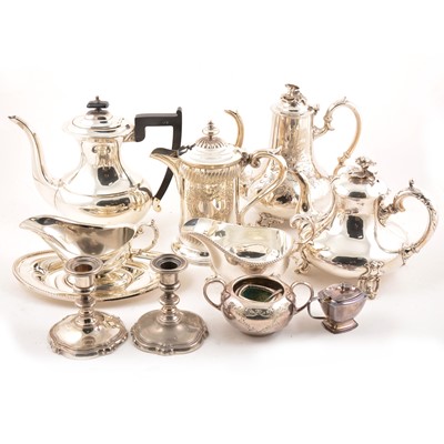 Lot 199 - A quantity of silver-plated items