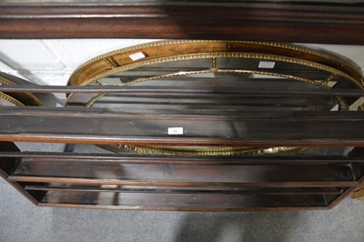 Lot 594 - Georgian oak delft rack