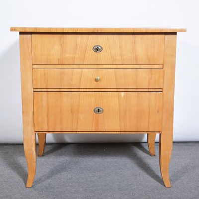 Lot 514 - Continental fruitwood commode.