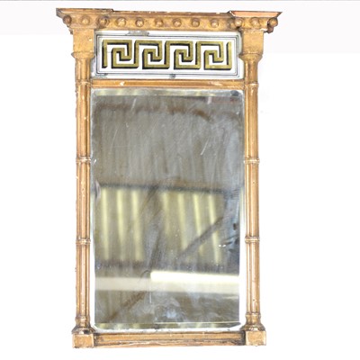 Lot 581 - Regency gilt pier glass