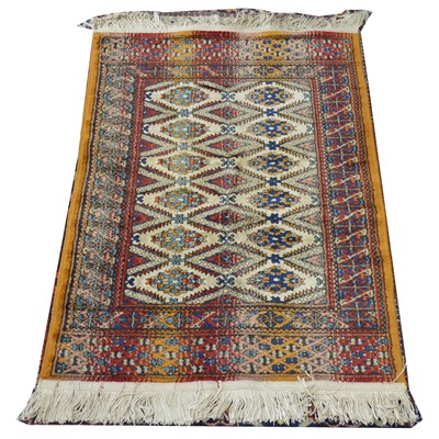 Lot 539 - Three Persian pattern small rugs