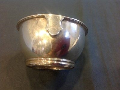 Lot 100 - A George III silver wine funnel