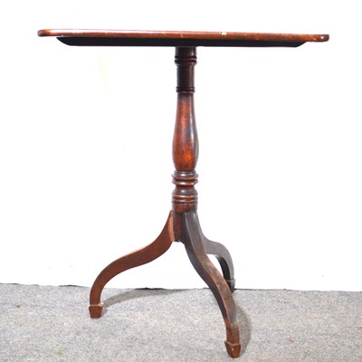 Lot 544 - Victorian mahogany tripod table.