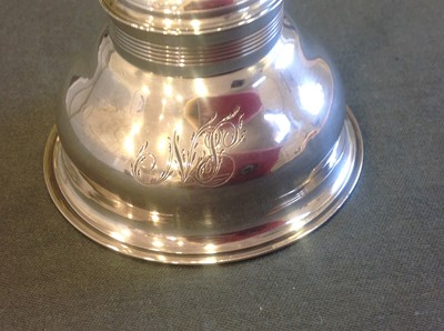 Lot 96 - George III silver wine funnel