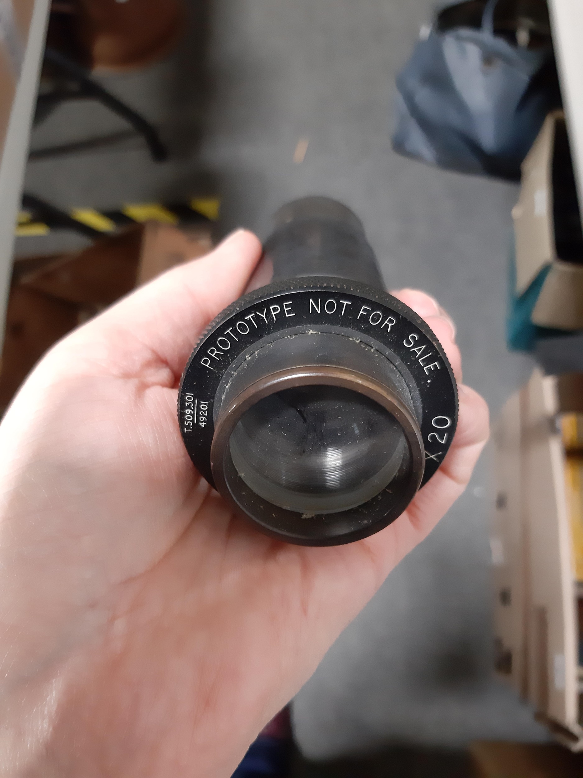 Lot 250 Camera and projector lenses, two boxes of