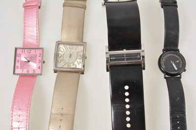 Lot 339 - A collection of lady's fashion watches.