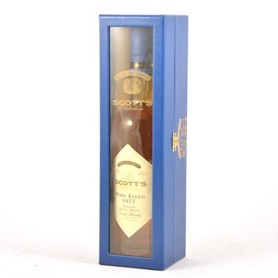 Lot 404 - Port Ellen 1977, Scott's Selection, cask strength single Islay malt Scotch whisky