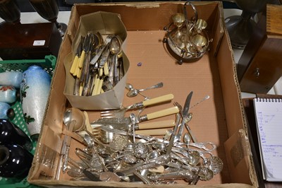 Lot 211 - Collection of silver plated cutlery