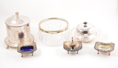 Lot 219 - Collection of silver plated wares